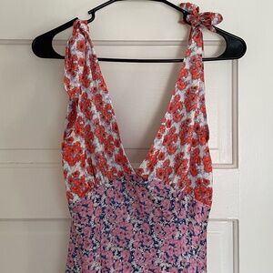 VRG GRL Postcards From Venice Mini Dress AU 6